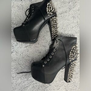 Jeffrey Campbell studded boots